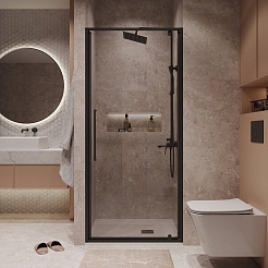 Niagara Душевая дверь в нишу Nova 100x195 NG-85-10AB – фотография-5